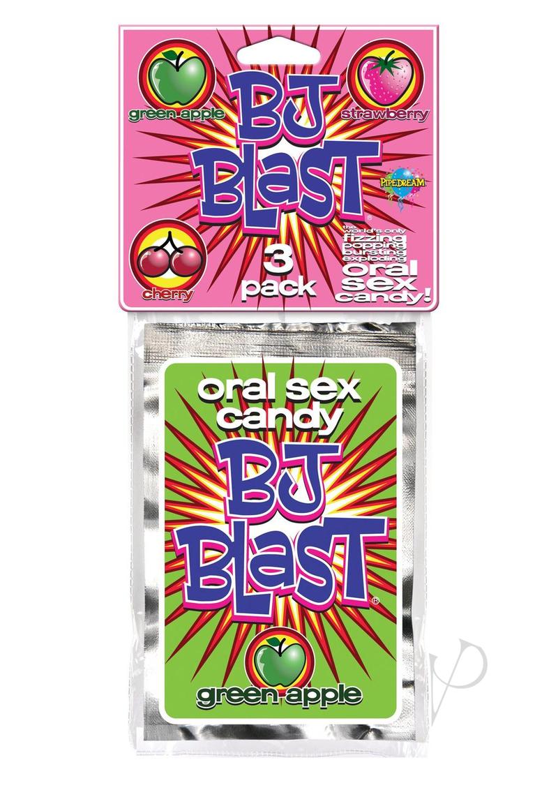 BJ Blast Oral Sex Candy 3 Pack